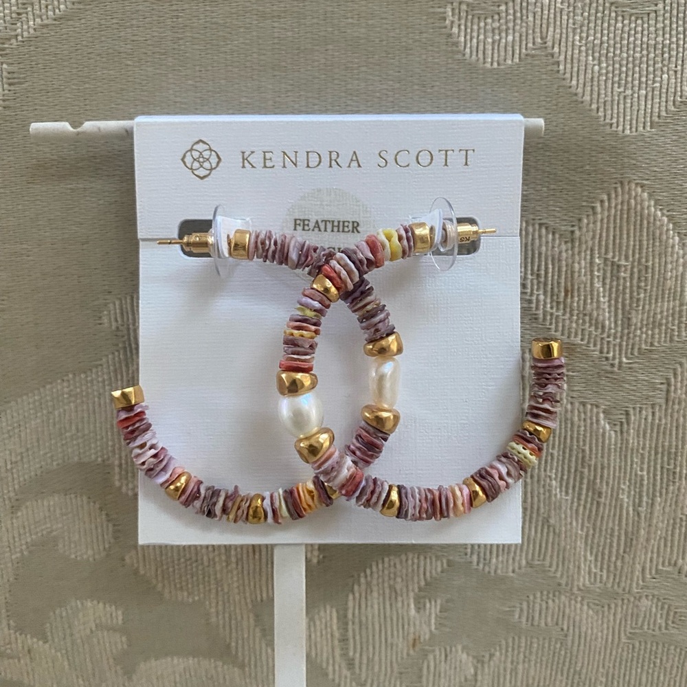 Kendra Scott Lila Hoop NWT